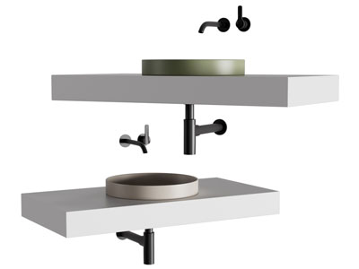 现代洗手台 水龙头