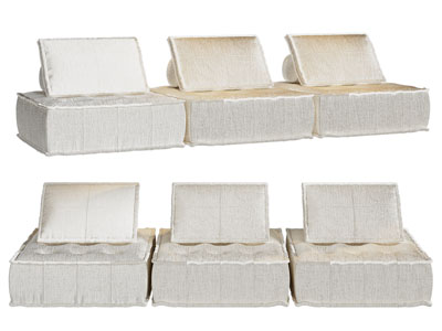 现代拼接懒人沙发 多人沙发