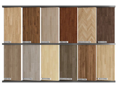 现代木板展览展示 实木地面拼花