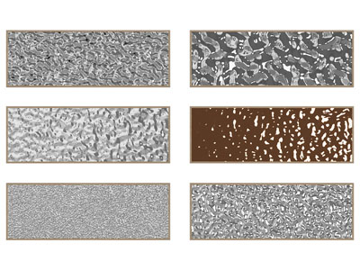 现代水波纹不锈钢饰面板 墙饰挂件