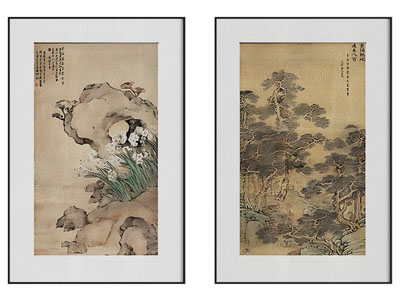 新中式装饰挂画