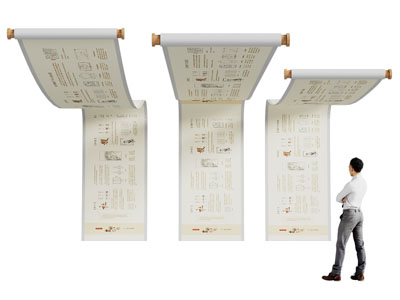 新中式画卷美陈 展览