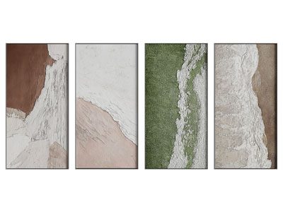 现代肌理画 装饰挂画
