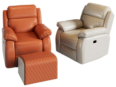 现代懒人沙发 脚踏3d模型 现代懒人沙发 脚踏