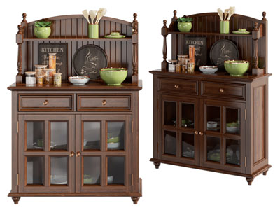 美式中古风餐边柜