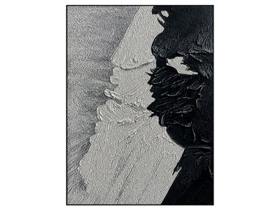 现代装饰挂画 肌理画