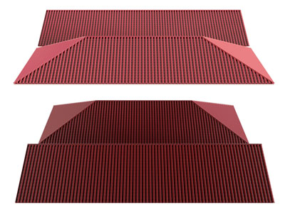 现代屋檐 建筑构件