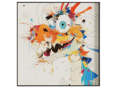 现代抽象装饰挂画