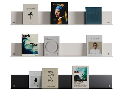 现代墙面书刊杂志置物架 书架