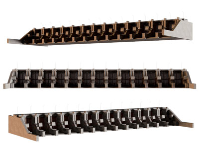 新中式屋檐 房檐 建筑构件3d模型 新中式屋檐 房檐 建筑构件