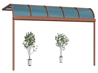 现代遮阳棚 雨棚3d模型 现代遮阳棚 雨棚