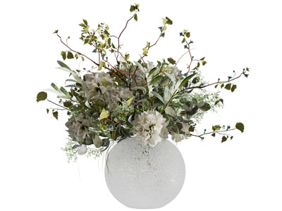 现代玻璃花瓶花卉3d模型 现代玻璃花瓶花卉