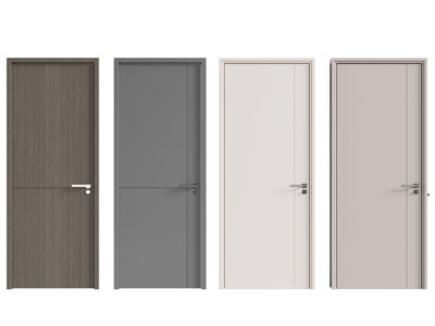 现代木门 房门 平开门