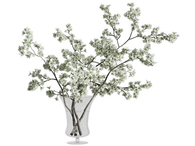 现代花瓶花卉 摆件组合