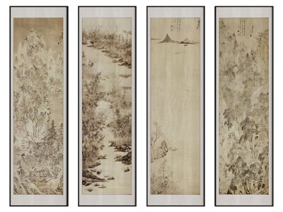 新中式装饰挂画