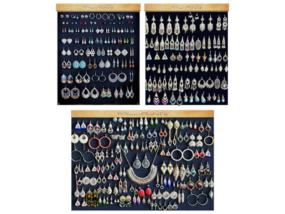 现代耳饰 耳环 耳坠 展示板