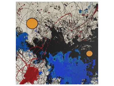 现代抽象装饰挂画