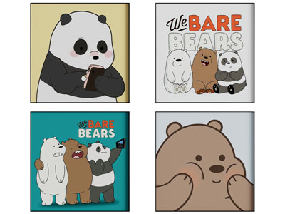 现代儿童卡通装置挂画