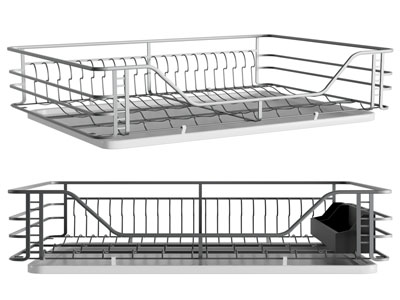现代厨柜不锈钢拉篮 碗架