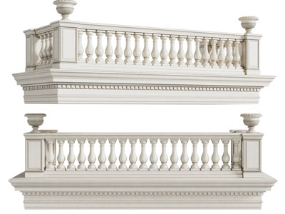 欧式阳台雕花栏杆 围栏 护栏