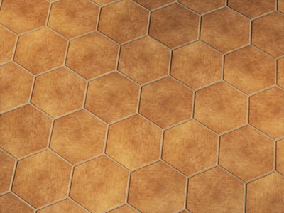 现代亚光多边形地砖 地面拼花