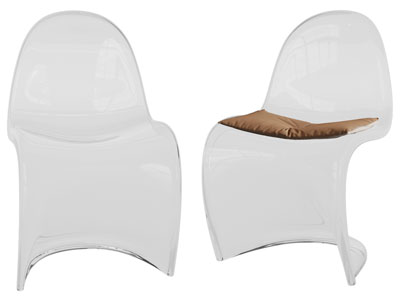 现代亚克力休闲椅子 餐椅