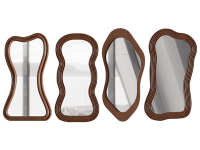 现代装饰镜子 墙饰挂件