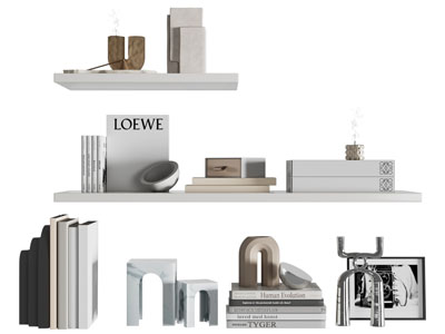 现代书籍 书本 饰品摆件组合