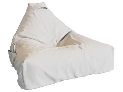 现代懒人沙发3d模型 现代懒人沙发