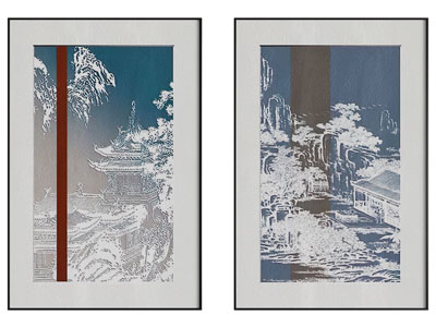 新中式装饰挂画