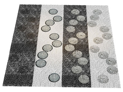 现代石子路 景观路径 园林小路 铺石路3d模型 现代石子路 景观路径 园林小路 铺石路