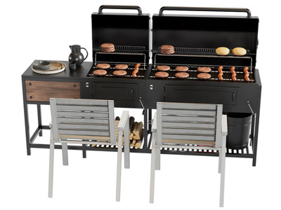 现代烧烤炉 厨房用品