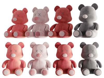 现代儿童玩偶布偶小熊玩具3d模型 现代儿童玩偶布偶小熊玩具