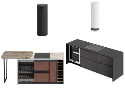 现代中岛台橱柜3d模型 现代中岛台橱柜