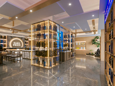 新中式茅台酒烟酒店