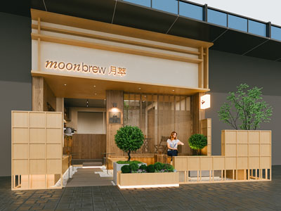 咖啡店门头