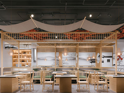 新中式火锅店
