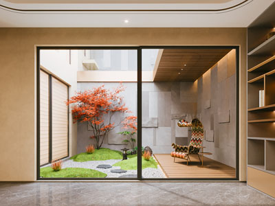 日式居家庭院