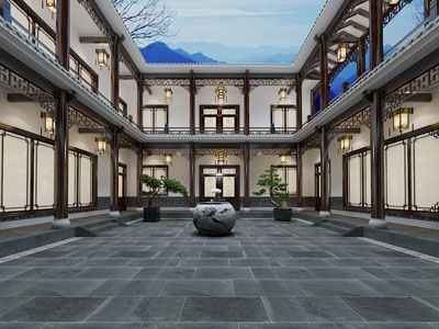 中式四合院