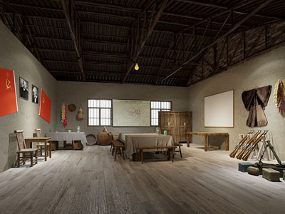 现代故居展厅展览