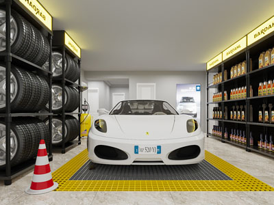 现代汽车4S店 美容维修店