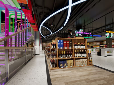 现代烟酒专卖店