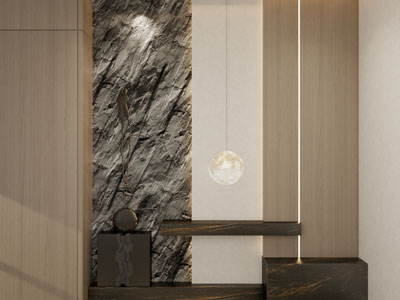 现代玄关隔断