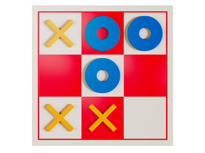 现代三子棋 团建拓展活动 游戏道具器材