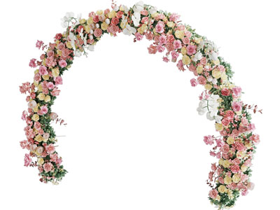 现代花架 门拱