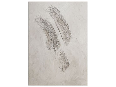 侘寂风挂画 肌理画 抽象画