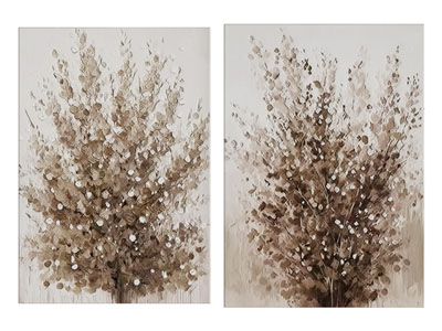 侘寂风装饰挂画 油画
