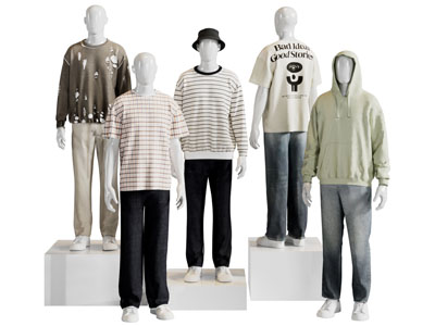 商场时装服装展示