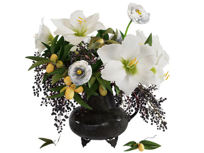 现代花瓶