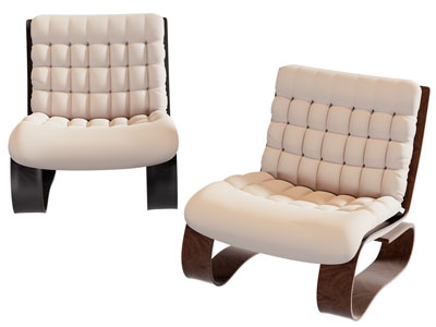 侘寂风休闲椅 躺椅 靠背椅 摇摇椅